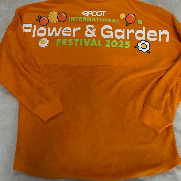 NWT DISNEY EPCOT ORANGE BIRD SPIRIT JERSEY SZ L - Picture 2 of 2